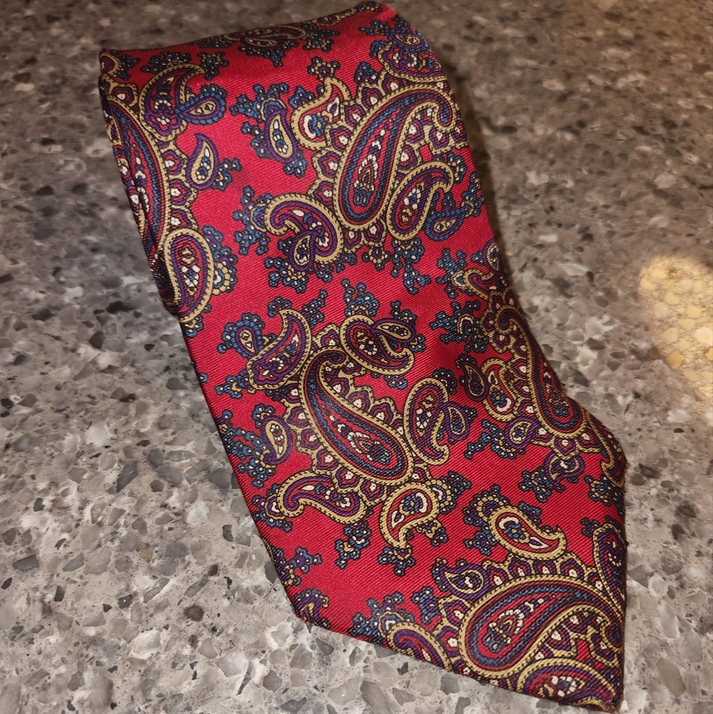 Christian Dior 100% Silk Mens Tie